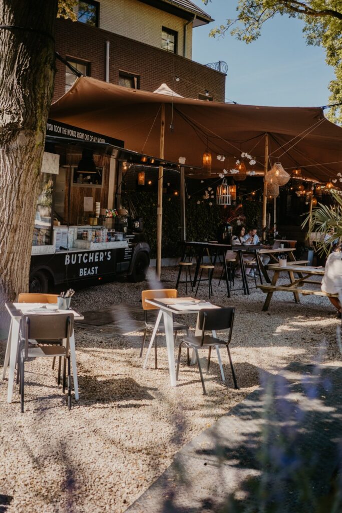 Butcher's Beast op het Kasteelplein in Hove